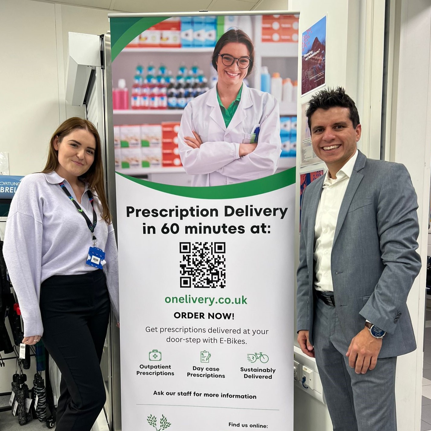 Same day Medicine Delivery: CW Medicines partnership with Onelivery UK to provide Sustainable Medicine delivery in London.